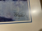 Vintage Framed Golf Picture Autographed   See Pictures