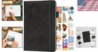 Luxury Eco-leather Travel Diary With World Maps - For Memories   Adventures