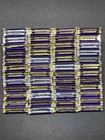 One  1  - Ww2 Wwii Us Army Navy Military Purple Medal Ribbon Bar Pin Back