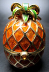 Estee Lauder Enamel Pineapple Solid Perfume Compact