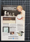 Ge General Electric Dishwasher Potscrubber Debbie Reynolds Vintage Print Ad 1978