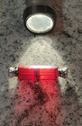 Antique Victorian Ruby Glass And Sterling Silver Double Ended Scent Bottle