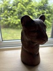 Panther Head Sculpture Art Statue Home Decor Figurine