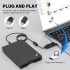 Usb Floppy Disk Drive  Floppy Disk Reader 3 5 Inch Portable Usb External 1 44   