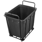 Uimoso Rolling Laundry And Utility Cart With Liner And Wheels  260 Lbs Capacity