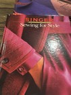 Lot Of 5 Singer Sewing Reference Library Large Hc 1980s   1990s
