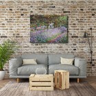 Canvas Print Wall Art Irises In Monet s Garden 1900 By Claude Monet Art Print