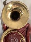 Antique 1925 C g  Conn Elkhart Gold Brass 26k Sousaphone 23    Bell