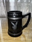 Playboy Playmate Of The Year 1975 Black Beer Stein Mug Breweriana