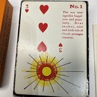 Vintage Gypsy Witch Fortune Telling Playing Cards W  Box Instructions Complete