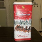 Budweiser Limited Edition 2007 Happy Holidays Aluminum Tin Empty