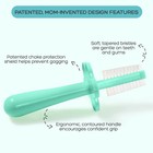 Double Sided Toothbrush  First Toothbrush For Baby   Toddler  1 Pack  Mint