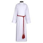 Red High Quality Braided Cincture R  J  Toomey Gethsemane 158 Inches With Tassel
