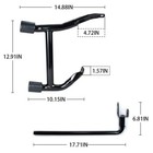 Saddlebag Guard Rails Bag Guards Front Highway Engine Guard For Harley Touring