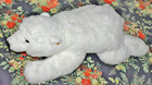 Steiff Jumbo 38  Plush Snobby Polar Bear W ear Button   Flag  115134