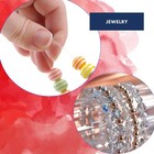Beadalon Elasticity Stretch Cord  0 8 Mm  Clear  5 M Mm 5 M  Clear 
