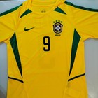 Ronaldo Nazario Signed Autographed Brazil Soccer Jersey With Coa