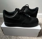 Shoes Men Nike Air Force Black Size 13 Barely Used In Very Good