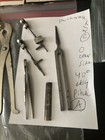 Antique  Violin Parts Lot For Pre 1900 Violins And Interesting Stings Packs 