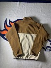 Patagonia Synchilla Snap T Pullover Fleece Jacket Sweater Bear Brown Men   s Small