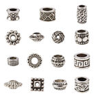 300pcs box Tibetan Alloy Spacer Beads Antique Silver Jewelry Making Hole  2 6mm