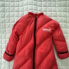 Morrison Outdoors Red Baby Sleeping Bag 6-24 Months 40-60 Sleeves Zip Up Camping