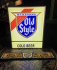 Old Style Stained Glass Bar Mat - Old Style Bar Mat  Old Style Gift