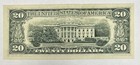 1990  20 Twenty Dollar Federal Reserve Overprint Inking Error Note