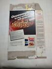 Vintage 1989 Post Raisin Grape Nuts Cereal Box Flat Empty used ooooomph