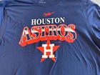 Nike Houston Astros Shirt Xxl 2022 World Series Trophy Season Blue New No Tag