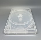 2 Pcs New High Quality 27mm Multi-8 Disc Dvd Case  M-lock Hub  Clear  Db27-8c