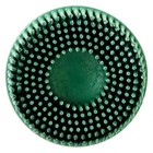  10-pack  3m 07524 Roloc 2  X 5 8 Tapered Coarse Bristle Disc   Green
