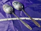 2 International Sterling Silver Prelude Serving Spoons 128 59g  