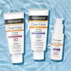 Neutrogena Clear Face Sunscreen Lotion  Spf 50  3oz Exp 07 2027