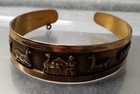 Vintage Solid 10k Gold Scrap use Jewelry Bracelet   16 25 Grams