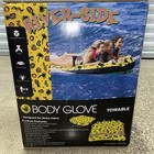 Body Glove River-side 3-person Water Raft Deck Tube Inflatable Towable Ski Boat