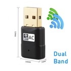 Mini Usb Wifi Adapter Dual Band 600mbps Wireless Network Dongle For Pc Windows