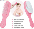 Baby Grooming Kit  Infant Safety Care Set With Hair Brush Comb Nail Clipper Nasa