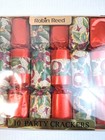 Robbin Reed Christmas Crackers Bows   Berries  10ct 