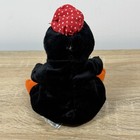 1997 Coca Cola Collectible Penguin - Christmas Stuffed Plush Bean Bag