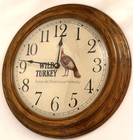 Large Vintage Wild Turkey 101 Proof 8 Years Kentucky Bourbon Whiskey Bar Sign
