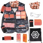 Tactical Vest Kits Compatible With Nerf Guns N-strike Elite Series W refill Dart
