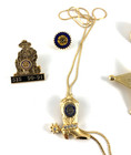Rotary International   Western Pins   Necklace   Lot Of 5   New Old Stock