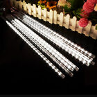 Led Meteor Shower Lights Falling Rain Drop Icicle String Waterproof Outdoor