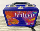 Vintage 2000 Britney Spears Metal Lunch Box Purple With Original Tags