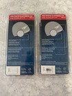 2-pack Speedo Elastomeric Solid Black Swim Cap One Size Unisex Youth Latex Free
