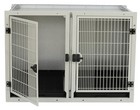 New Metal Large Veterinary Dog Cat Pet Cage Galvalume Kennel Divider Waste Tray
