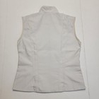 Nwot Zero Restriction Anita Full Zip Vest Golf Women s Small S Polyester Ivory