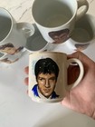 Lot Of 8 Different Vintage Elvis Mugs  
