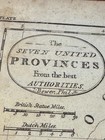 Rare  1800s The Seven United Provinces From The Best Authorities Map